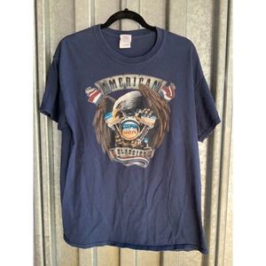 10/$30💵 Gildan Eagle design Tee Sz L